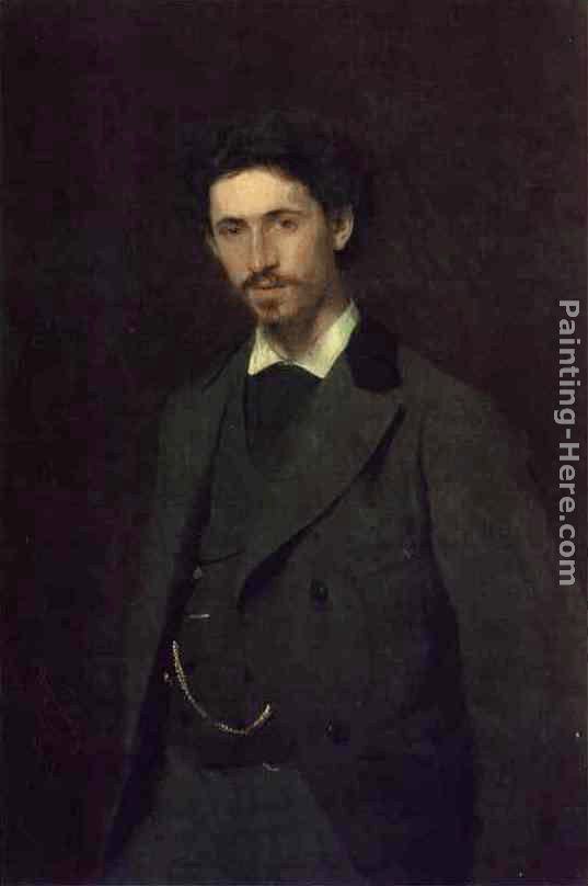Ivan Nikolaevich Kramskoy Portrait of the Artist Ilya Repin